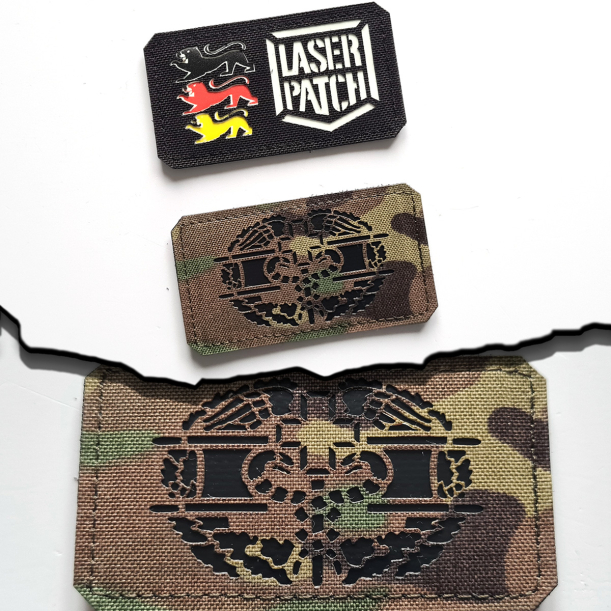 USA Sanitätskorps-Patch - Lasercut Patch mit Klett
