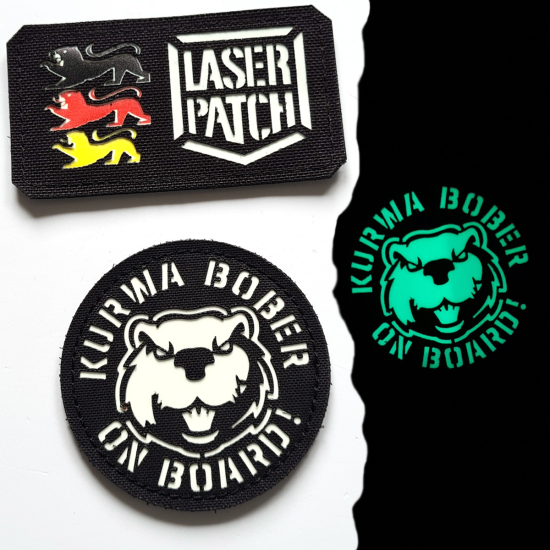 Bobr Kurwa Polnischer Humor Moral Patch - Lasercut Patch