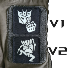 Transformers Tiki Mann Maske Sci-Fi Moral Patch - Hawaiian Style