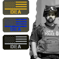 DEA American Flag Tactical Patch - Morale Patch