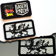 Wales Flagge Patch - Walisischer Drache