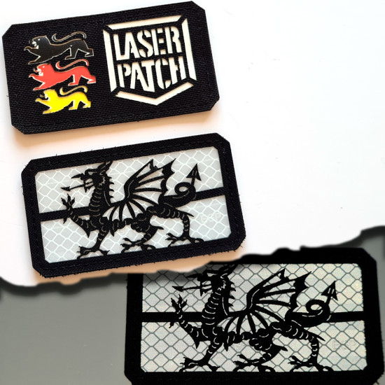 Wales Flagge Patch - Walisischer Drache