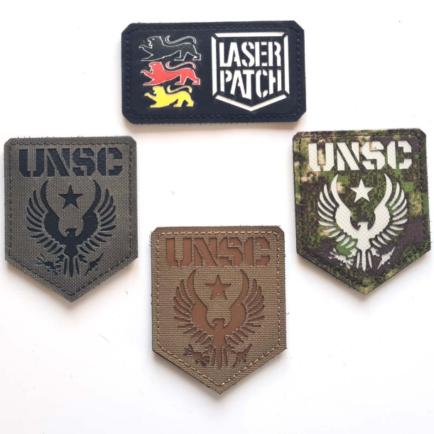 Halo UNSC Spartan II Einheits-Emblem Aufnäher