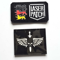Adeptus Astartes - Lasercut Patch mit Klett