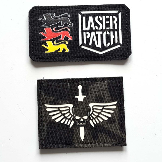 Adeptus Astartes - Lasercut Patch mit Klett