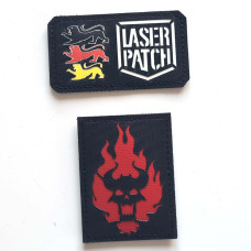  Word Bearers - Lasercut Patch mit Klett