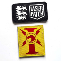 Adeptus Custodes - Lasercut Patch mit Klett