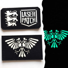 Dark Brotherhood - Lasercut Patch mit Klett