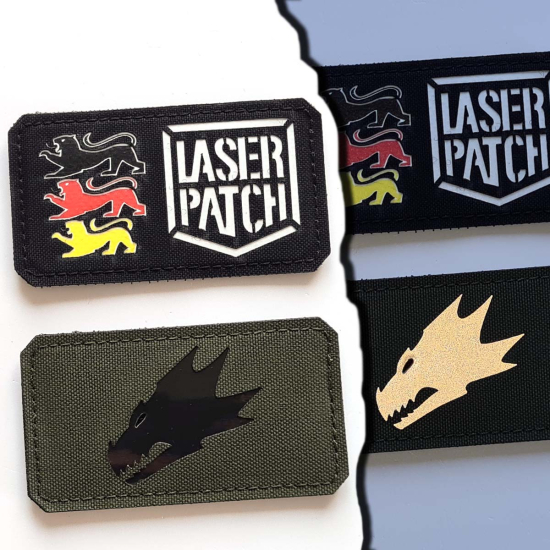 Salamanders Patch - Lasercut Patch