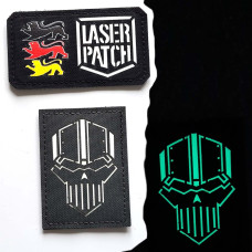 Pre-Heresy Iron Warriors - Lasercut Patch mit Klett