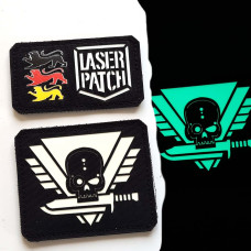 Kill Team - Lasercut Patch mit Klett
