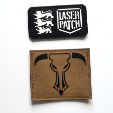 Minotaurs Chapter - Lasercut Patch mit Klett