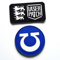 Ultramarines - Lasercut Patch mit Klett