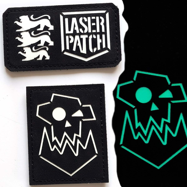 Gorkamorka Orks - Lasercut Patch mit Klett