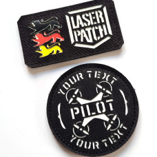 Drohnenpilot Taktischer - Kampf UAV Operator - Lasercut Patch mit Klett
