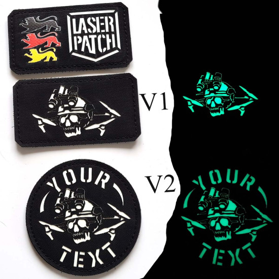 FPV Drohnepilot Taktischer Moral - Lasercut Patch mit Klett