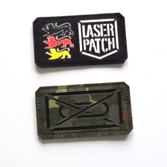 Deutschland Bundeswehr - Taktische Zeichen Laser Patch