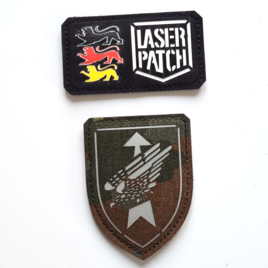 DSK KSK Deutsche Spezialkräfte Taktischer - Lasercut Patch mit Klett