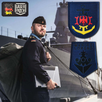 Bundeswehr Marine - Lasercut Patch mit Klett