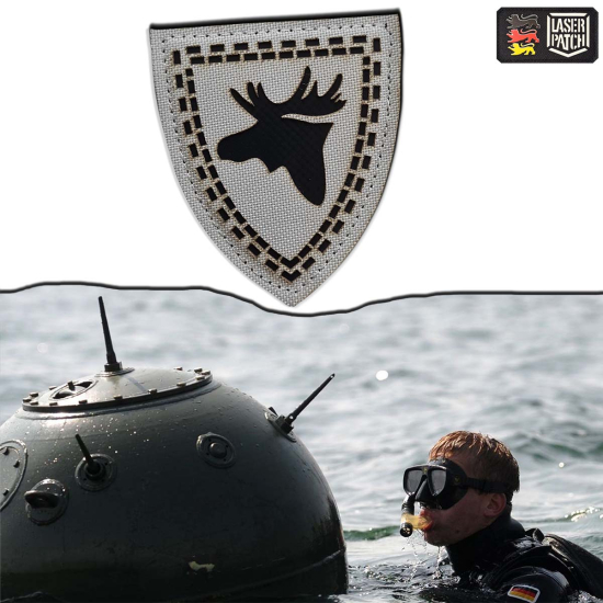 Minensuchgeschwader Deutsches Minenräumgeschwader Marine Taktischer Patch