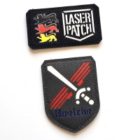 Taktisches Luftwaffen Geschwader Boelcke Deutsches Taktisches Luftgeschwader - Lasercut Patch mit Klett