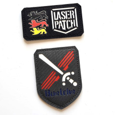 Taktisches Luftwaffen Geschwader Boelcke Deutsches Taktisches Luftgeschwader - Lasercut Patch mit Klett