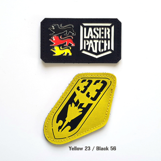 Taktisches Luftwaffen Geschwader 33 Deutsches Taktisches Luftgeschwader - Lasercut Patch mit Klett