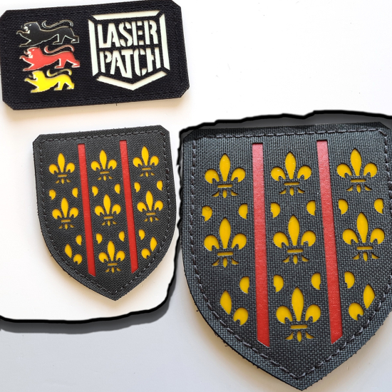 Frankreich Groupement II-1 Spezialkräfte Einheit Taktischer - Lasercut Patch mit Klett