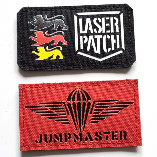 Irische Verteidigungskräfte Fallschirmspringer Flügel Sprungqualifizierter Taktischer - Lasercut Patch mit Klett