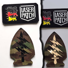 US Spezialeinsatzkommando 1. Spezialkräfte Taktischer - Lasercut Patch mit Klett