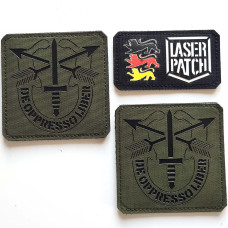 De Oppresso Liber US Army Spezialkräfte Taktischer - Lasercut Patch mit Klett