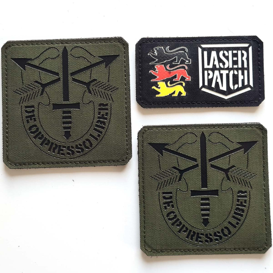 De Oppresso Liber US Army Spezialkräfte Taktischer - Lasercut Patch mit Klett