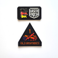 US Old Ironsides Army 1. Panzerdivision Taktischer - Lasercut Patch mit Klett