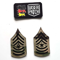 United States Army Mannschaftsdienstgrad Abzeichen Taktischer - Lasercut Patch mit Klett