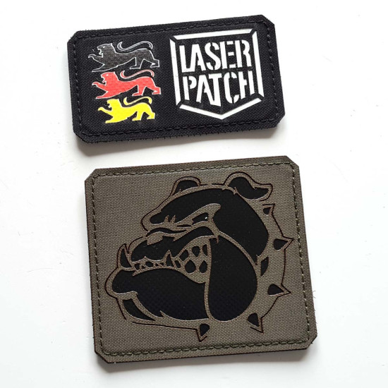 US Army USMC - Lasercut Patch mit Klett