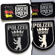Berliner Polizei Taktischer Patch - Deutsches Polizei Abzeichen