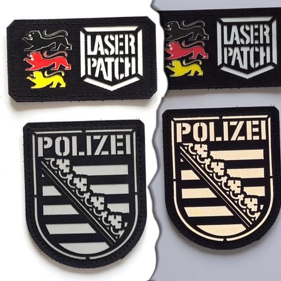 Sachsen Police Tactical Patch - German Saxony Polizei