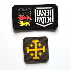 Jerusalem Kreuz Patch