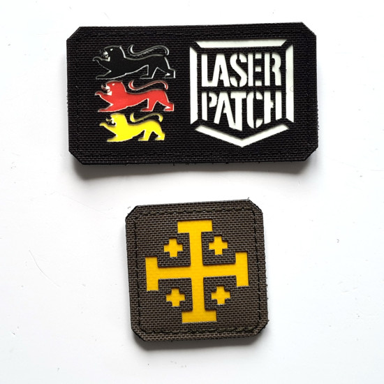 Jerusalem Kreuz Patch