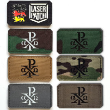 Chi Rho Christogramm Patch Stil 2