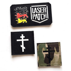 Orthodoxes Kreuz Patch