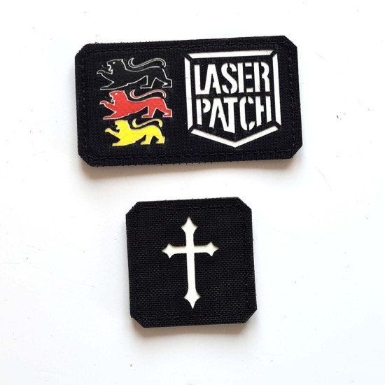 Katholisches Kreuz Patch Design 7