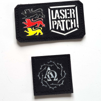 Alpha and Omega Christian Patch - Tactical Design