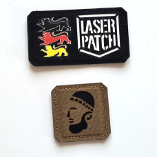 USA Flagge Islamischer Patch Stil 1