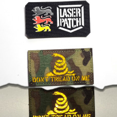 America Gadsden Dont Tread Me Laser Patch