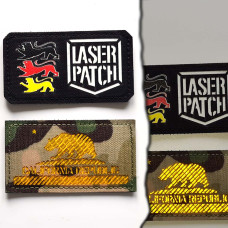 America California Tactical Flag Laser Patch
