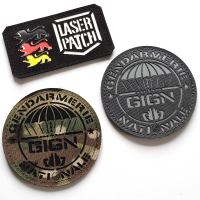 French Anti-Terror GIGN – Gendarmerie Nationale Laser-Cut Velcro Patch