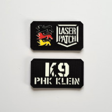 Dog Name Harness Velcro Patches - K9 Military Tactical Design