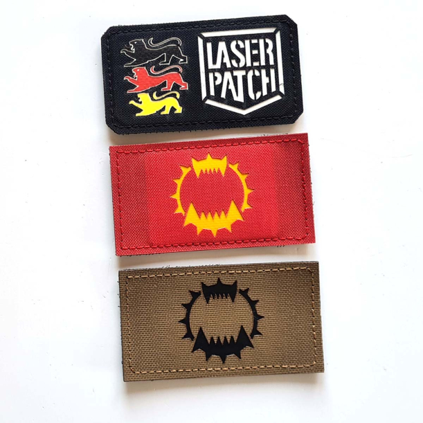 World Eaters - Lasercut Patch mit Klett