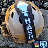 Helm Taktischer Bezug - Militär - Lasercut Patch mit Klett